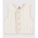 BABIES' UNISEX QUILTED TUBE KNIT BODYWARMER