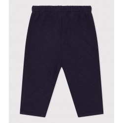 BABIES' QUILTED TUBE KNIT TROUSERS