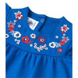 Baby girls` embroidered blouse