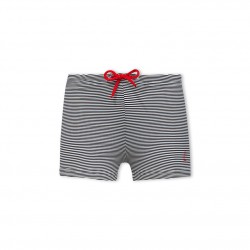 Baby boys' pinstriped swimming trunks